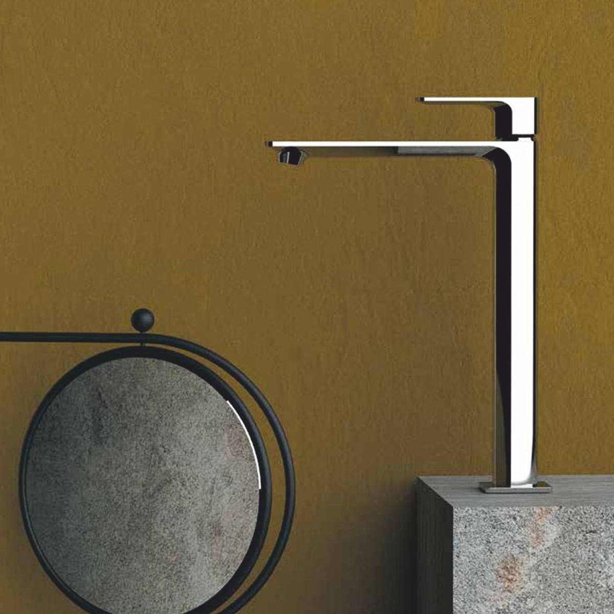 Grifo de Lavabo de Lujo Cromado Grifo de Lavabo de Lujo Cromado