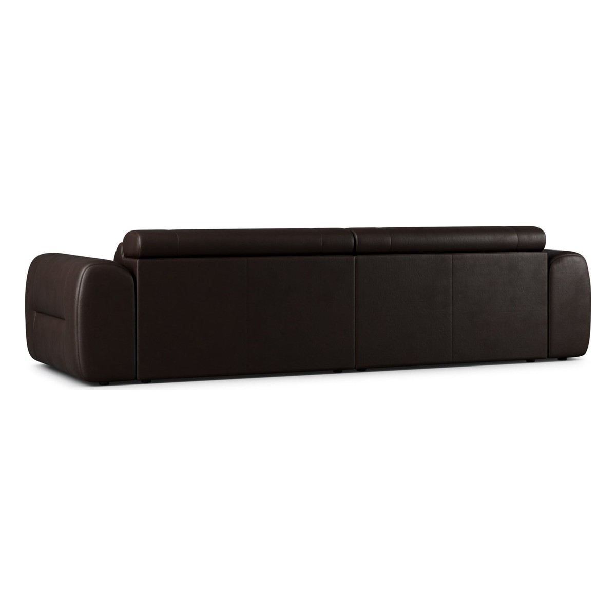 Modulares Ledersofa Dunkelbraun Modulares Ledersofa Dunkelbraun