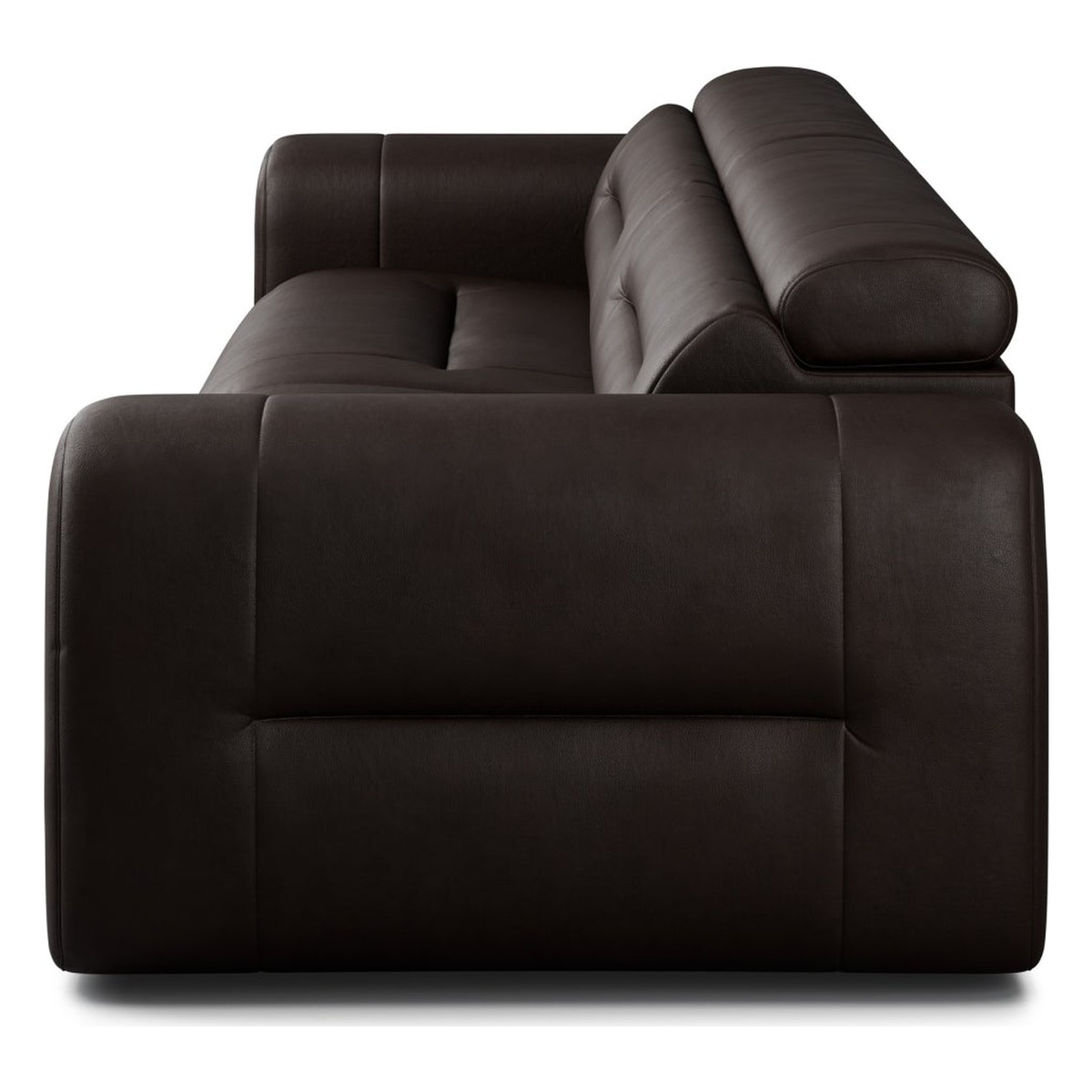 Modulares Ledersofa Dunkelbraun Modulares Ledersofa Dunkelbraun