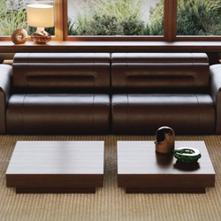 Modulares Ledersofa Dunkelbraun Modulares Ledersofa Dunkelbraun