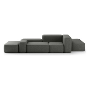 Luxus Lounge Sofa Anthrazit