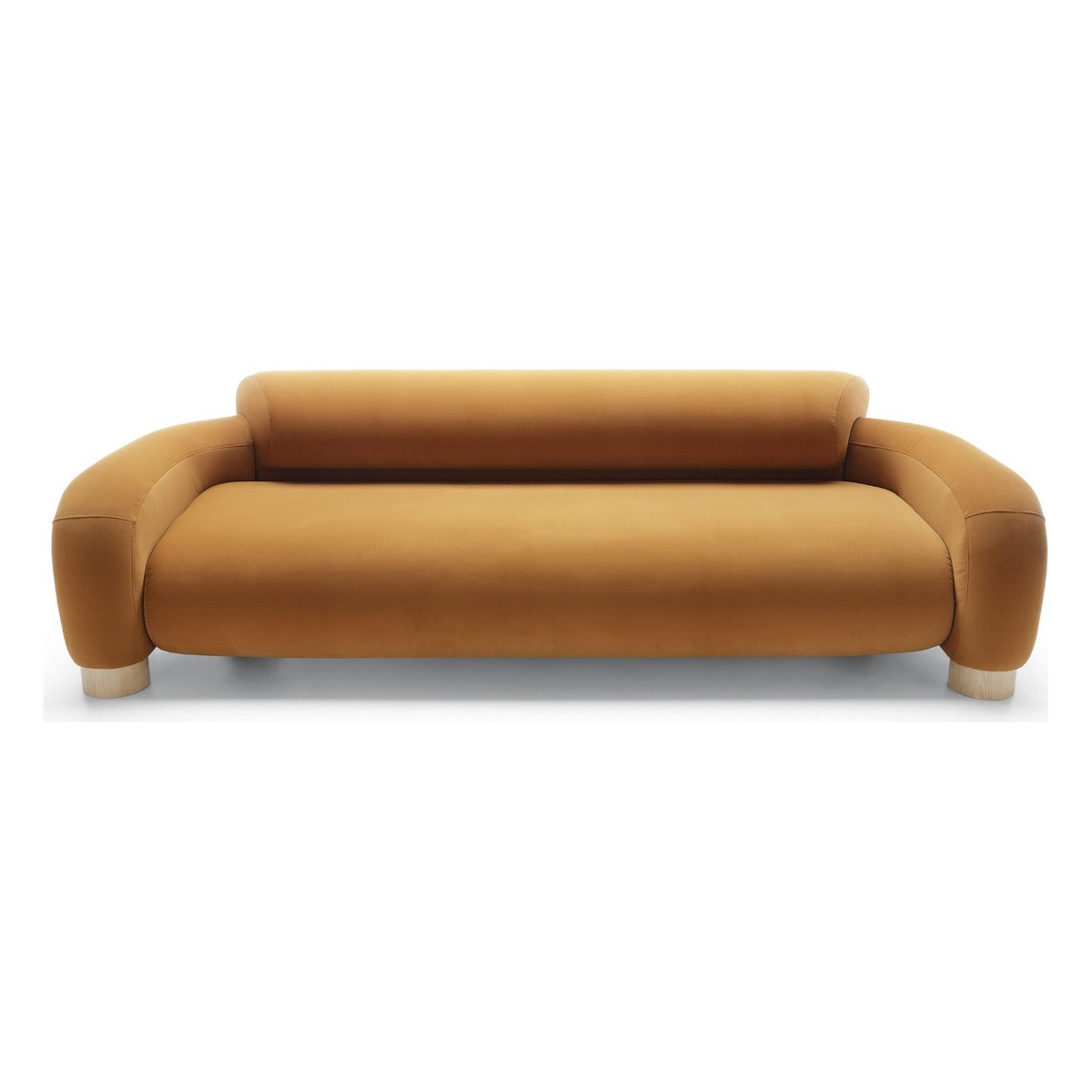 Luxus Samtsofa Orange Luxus Samtsofa Orange