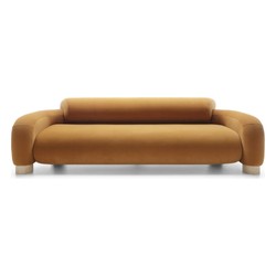 Luxus Samtsofa Orange Luxus Samtsofa Orange