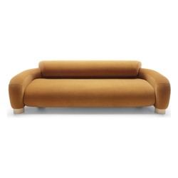 Luxus Samtsofa Orange Luxus Samtsofa Orange
