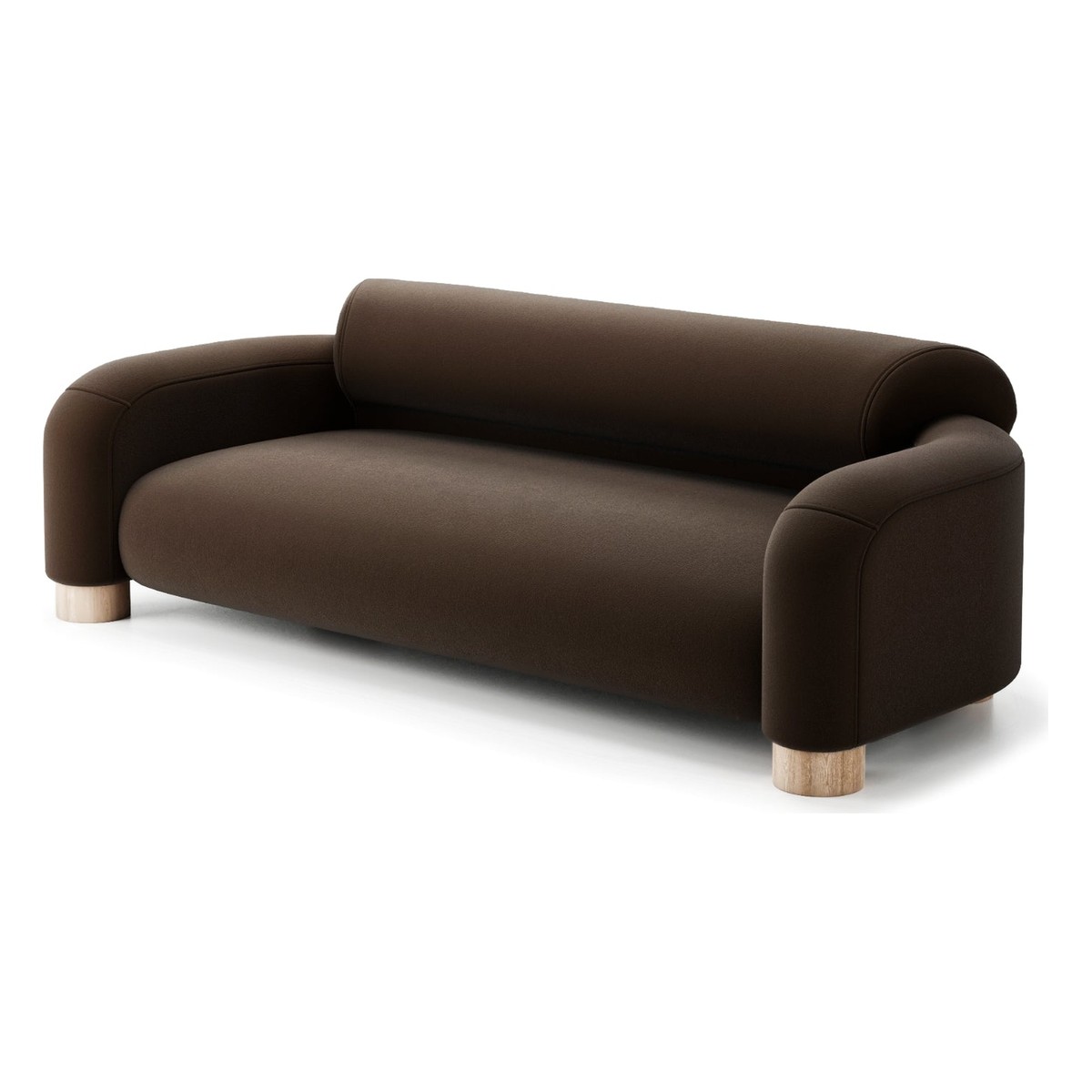 Luxus Samtsofa Dunkelbraun Luxus Samtsofa Dunkelbraun