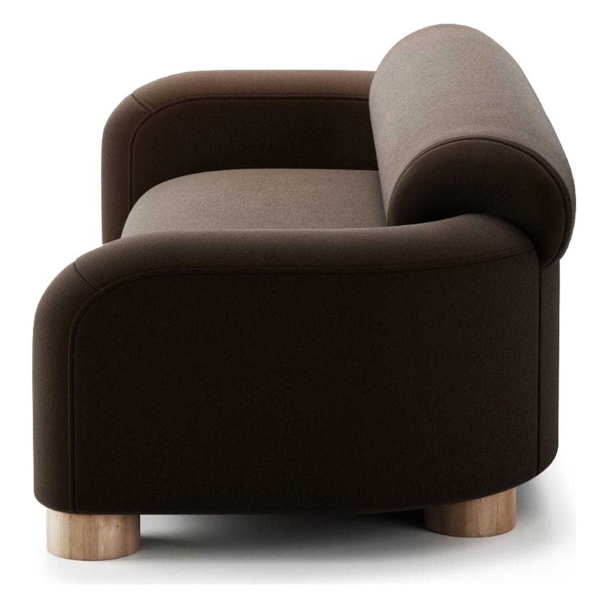 Luxus Samtsofa Dunkelbraun Luxus Samtsofa Dunkelbraun