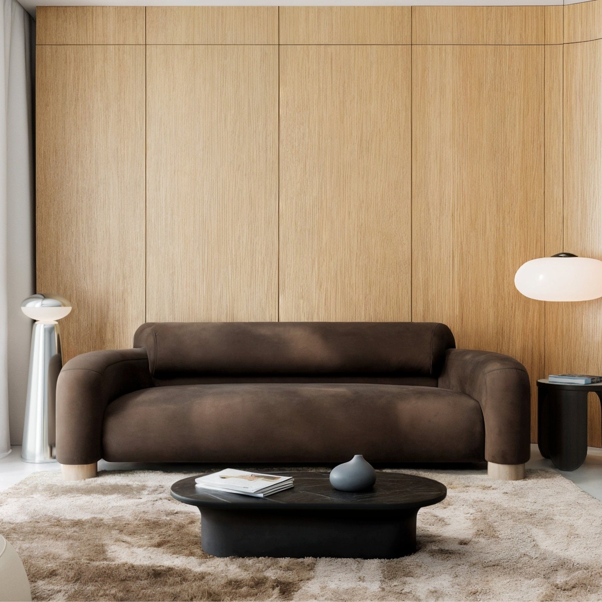 Luxus Samtsofa Dunkelbraun Luxus Samtsofa Dunkelbraun