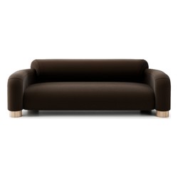 Luxus Samtsofa Dunkelbraun Luxus Samtsofa Dunkelbraun