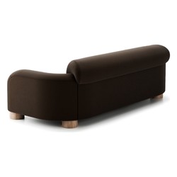 Luxus Samtsofa Dunkelbraun Luxus Samtsofa Dunkelbraun