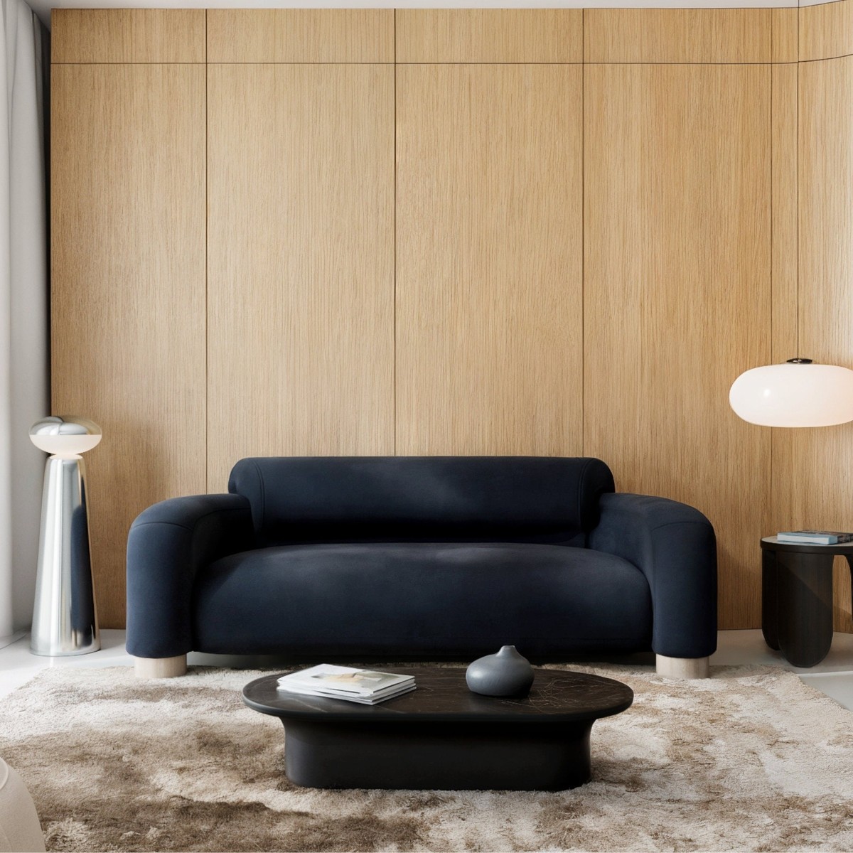 Luxus Samtsofa Dunkelblau Luxus Samtsofa Dunkelblau