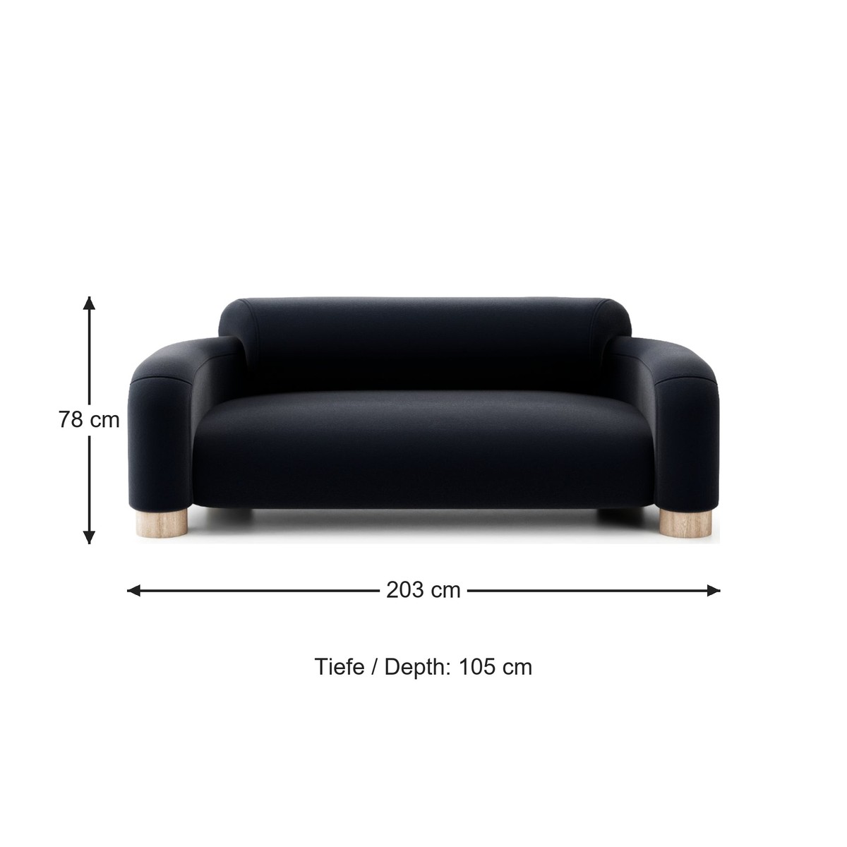 Luxus Samtsofa Dunkelblau Luxus Samtsofa Dunkelblau