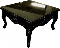 Baroque SideTable Black - Couch Tisch Baroque SideTable Black - Couch Tisch