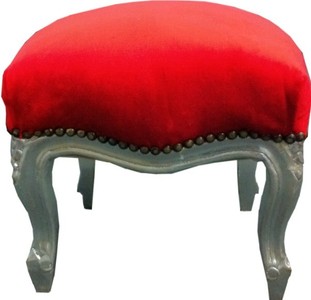 Barroco otomana rojo / plata