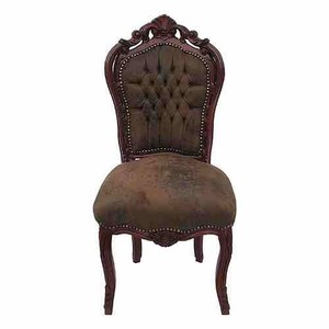 Casa Padrino Barock Esszimmer Stuhl Braun Velour Leder Kunstleder Wildleder Mahagoni Anti Stil Baroque Dining Room Chair Brown Rokoko Casa Padrino Barock Esszimmer Stuhl Braun Velour Leder Kunstleder Wildleder Mahagoni Anti Stil Baroque Dining Room Chair Brown Rokoko