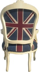 Casa Padrino Barock Salon Stuhl Union Jack Creme England Englische Flagge Baroque Salon Chair Union Jack Cream Casa Padrino Barock Salon Stuhl Union Jack Creme England Englische Flagge Baroque Salon Chair Union Jack Cream