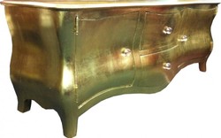 Casa Padrino Baroque Sideboard TV Cabinet in Antique Gold 170 x 50 x 60 cm Casa Padrino Baroque Sideboard TV Cabinet in Antique Gold 170 x 50 x 60 cm