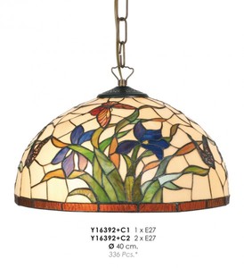 Tiffany Pendant diameter 40 cm Y16392 + C1/C2 Lamp Tiffany Pendant diameter 40 cm Y16392 + C1/C2 Lamp