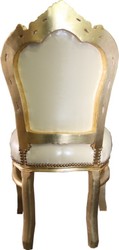 Barocco Cena Chair Creme / oro con Bling Bling Bling Stones - Limited Edition