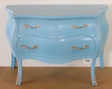 Baroque chest of drawers light blue 120 x 85 x 55 cm - SPECIAL! Baroque chest of drawers light blue 120 x 85 x 55 cm - SPECIAL!