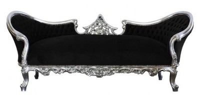 Barock Sofa Vampire Vampir Sofa Schwarz Einrichtung Beauty Salon Fingernagel Studio Möbel Tattoo Baroque Furniture Lounge Barock Sofa Vampire Vampir Sofa Schwarz Einrichtung Beauty Salon Fingernagel Studio Möbel Tattoo Baroque Furniture Lounge