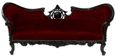 Casa Padrino Barock Vampire Vampir Batman Couch Sofa Wohnzimmer Lounge Baroque Sofa Antique Style Luxury Luxus Einrichtung Casa Padrino Barock Vampire Vampir Batman Couch Sofa Wohnzimmer Lounge Baroque Sofa Antique Style Luxury Luxus Einrichtung