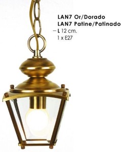 Casa Padrino baroque pendant lamp gold - Metal hanging lamp - Nostalgic lights