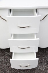 Casa Padrino Commode Baroque Blanc Haute Brillance - Buffet Baroque Moderne, 160 cm x 87 cm x 45 cm Casa Padrino Commode Baroque Blanc Haute Brillance - Buffet Baroque Moderne, 160 cm x 87 cm x 45 cm