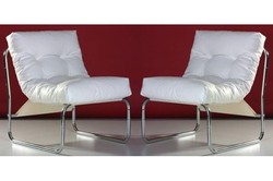 Sessel Weiß Designer Arm Chair Chairs Lounge