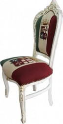 Dîner Casa Padrino baroque Chaise Italie / Crème Antique style