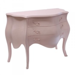 Casa Padrino Comò Barocco in Rosa - Cassettiera in Legno Massello Stile Antico - 120 x 55 x 85 cm Casa Padrino Comò Barocco in Rosa - Cassettiera in Legno Massello Stile Antico - 120 x 55 x 85 cm