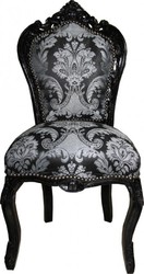 Barocco Cena Chair Black Pattern / Nero