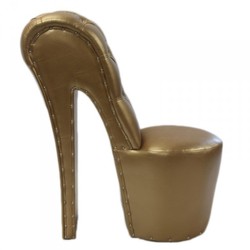 High Heel Sessel Gold Bling Bling Steine CHair Stool Ottoman Schuh Sessel Shoe High Heel Sessel Gold Bling Bling Steine CHair Stool Ottoman Schuh Sessel Shoe