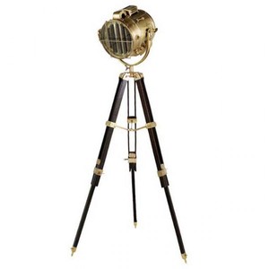 Elegant Stand Lamp Tripod floor lamp Height: 190 cm, height adjustable - High-quality brass floor lamp - Luxury quality Elegant Stand Lamp Tripod floor lamp Height: 190 cm, height adjustable - High-quality brass floor lamp - Luxury quality