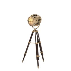 Elegant Stand Lamp Tripod floor lamp Height: 190 cm, height adjustable - High-quality brass floor lamp - Luxury quality Elegant Stand Lamp Tripod floor lamp Height: 190 cm, height adjustable - High-quality brass floor lamp - Luxury quality