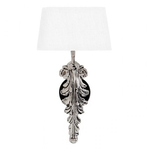 Wandleuchte Luxus Wall Light Lamp Chrome Nickel Silver Finish Hotel Leuchte Wandleuchte Luxus Wall Light Lamp Chrome Nickel Silver Finish Hotel Leuchte