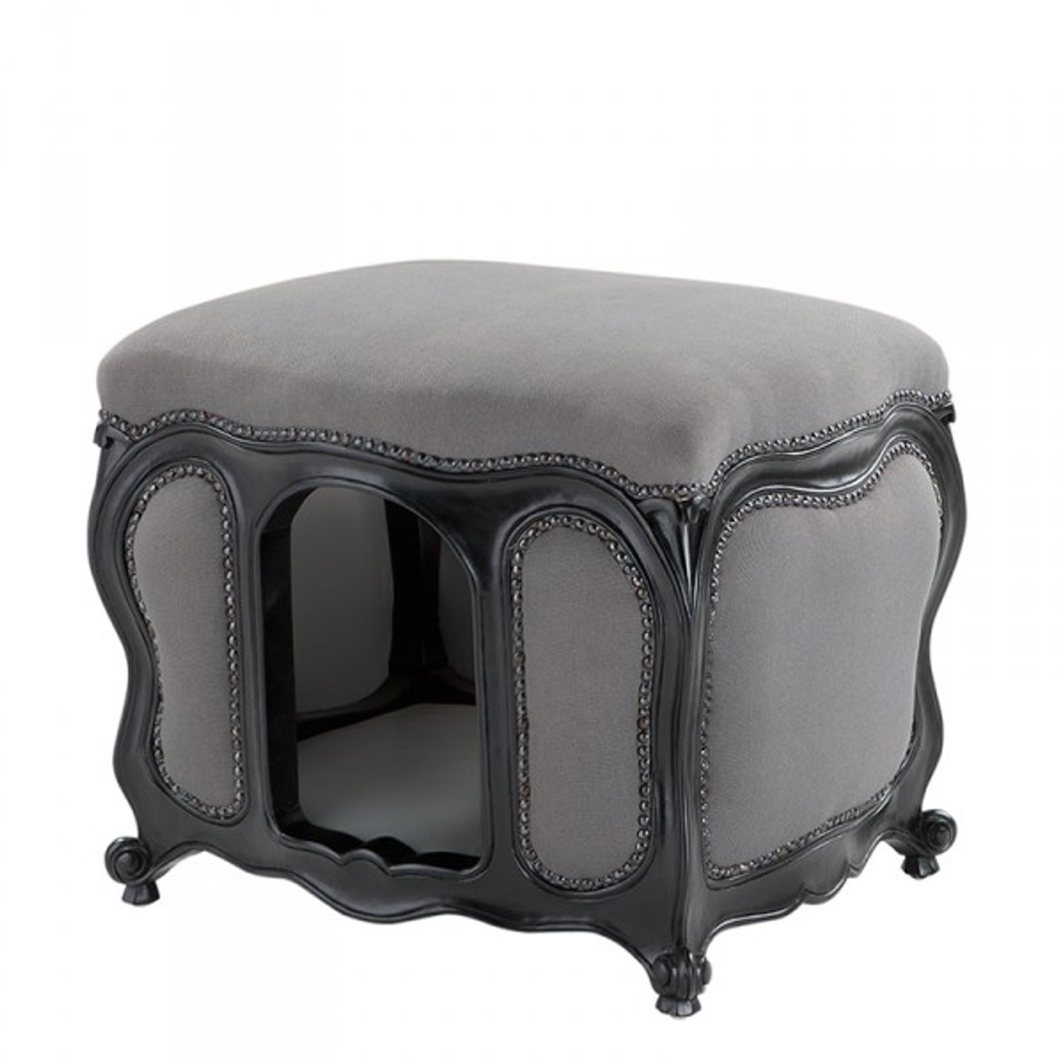 Baroque Cats & Dogs House Luxury Grey / Black Baroque Cats & Dogs House Luxury Grey / Black