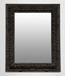 Pompous Baroque Mirror Rectangular Black 157 x 124 cm Pompous Baroque Mirror Rectangular Black 157 x 124 cm