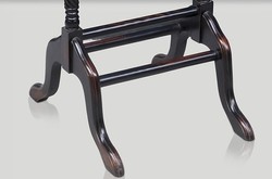 Casa Padrino Galán de Noche de Lujo en Madera Maciza Estilo Antiguo Negro / Marrón - Perchero - 125 x 55 x 50 cm Casa Padrino Galán de Noche de Lujo en Madera Maciza Estilo Antiguo Negro / Marrón - Perchero - 125 x 55 x 50 cm