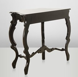 Casa Padrino Table Console Baroque Style Antique Noir / Marron - 113 x 45 x 77 cm Casa Padrino Table Console Baroque Style Antique Noir / Marron - 113 x 45 x 77 cm