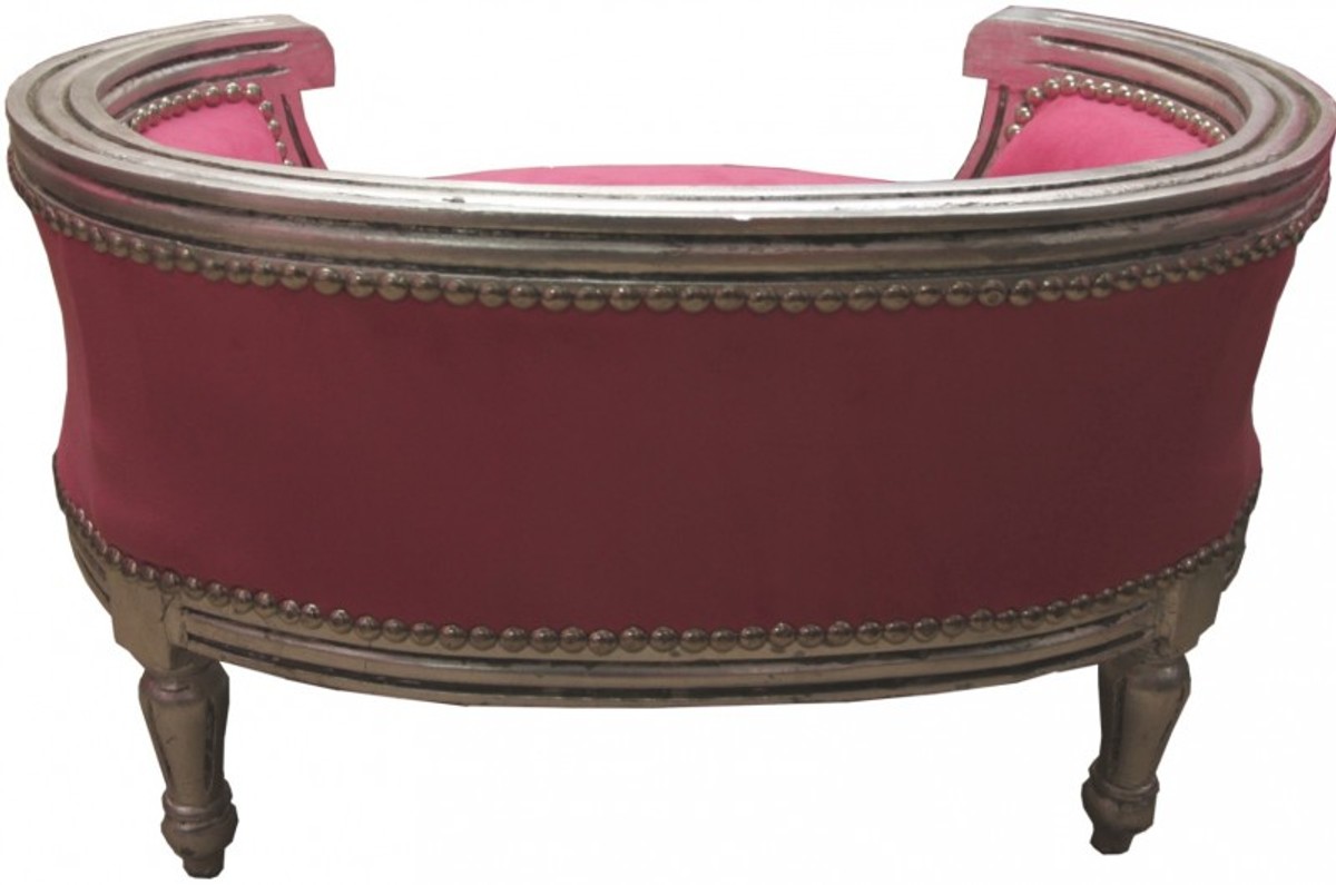 Baroque Sofa Dogs & Cats Rose/Silver- Dogs Chair Seat Dog Bed Cat Bed Dog Cat Furnitur Baroque Sofa Dogs & Cats Rose/Silver- Dogs Chair Seat Dog Bed Cat Bed Dog Cat Furnitur