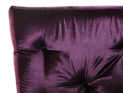 Casa Padrino baroque dîner Chaise Violet / Argent - Chaise design - luxe qualité fauteuil à haut dossier haut