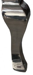 Luxus Neo Barock Hochlehn Stuhl Grau Silber Luxus Neo Barock Hochlehn Stuhl Grau Silber