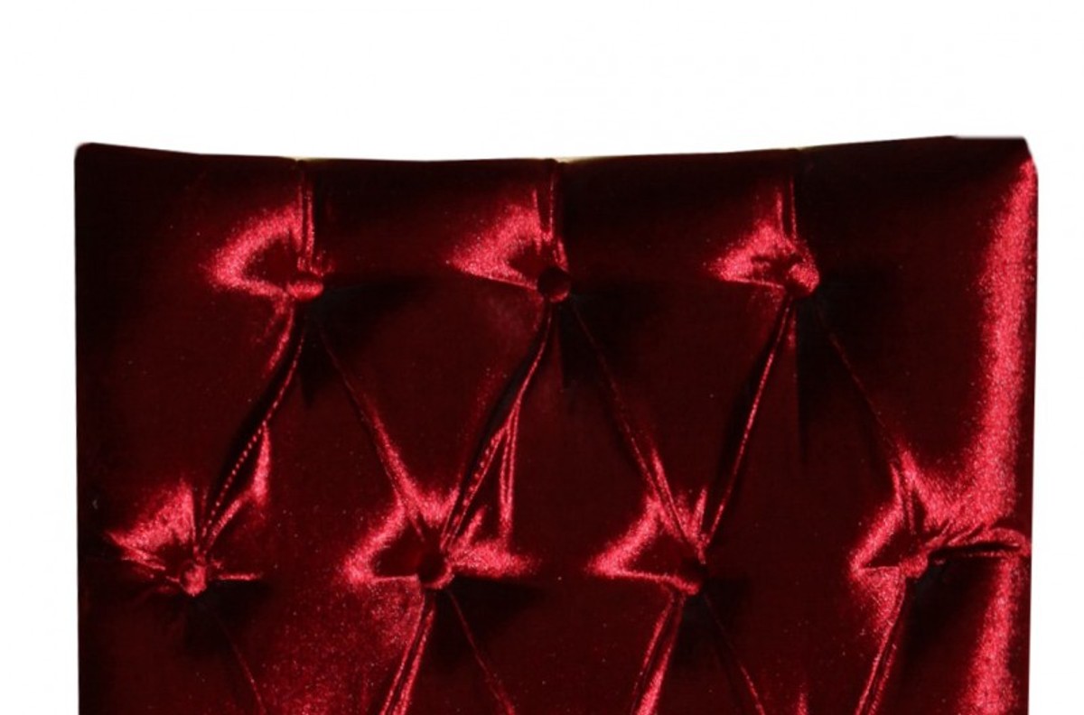 Casa Padrino Barock Esszimmer Stuhl Bordeaux Rot / Schwarz - Designer Stuhl - Luxus Qualität Casa Padrino Barock Esszimmer Stuhl Bordeaux Rot / Schwarz - Designer Stuhl - Luxus Qualität