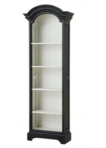 Casa Padrino Librería de lujo Florida estilo Barroco Art Nouveau Rococó, Negro, Madera maciza, A 230 x A 81 x P 38 cm Casa Padrino Librería de lujo Florida estilo Barroco Art Nouveau Rococó, Negro, Madera maciza, A 230 x A 81 x P 38 cm