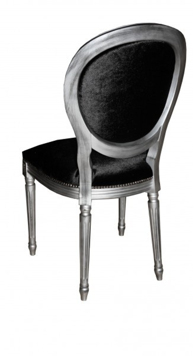 Casa Padrino Baroque Dinner Chair Black - Designer Chair - Luxury quality Casa Padrino Baroque Dinner Chair Black - Designer Chair - Luxury quality