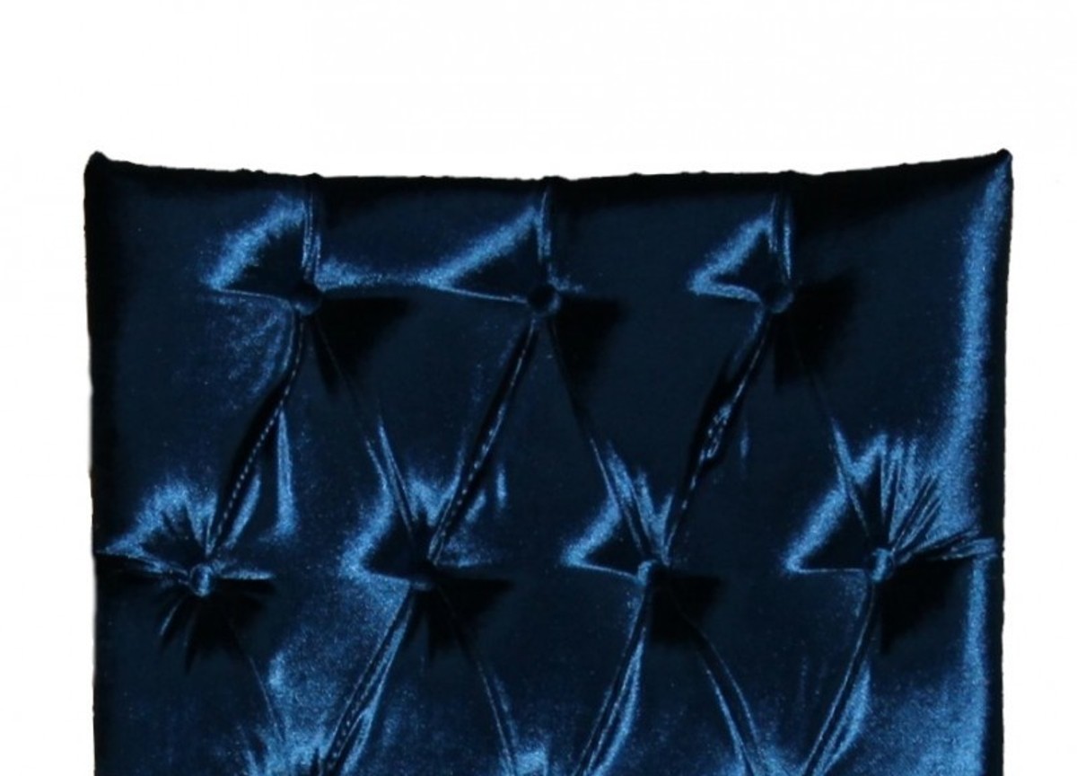 Casa Padrino Baroque Dinner Chair Blue - Designer Chair - Luxury quality Casa Padrino Baroque Dinner Chair Blue - Designer Chair - Luxury quality
