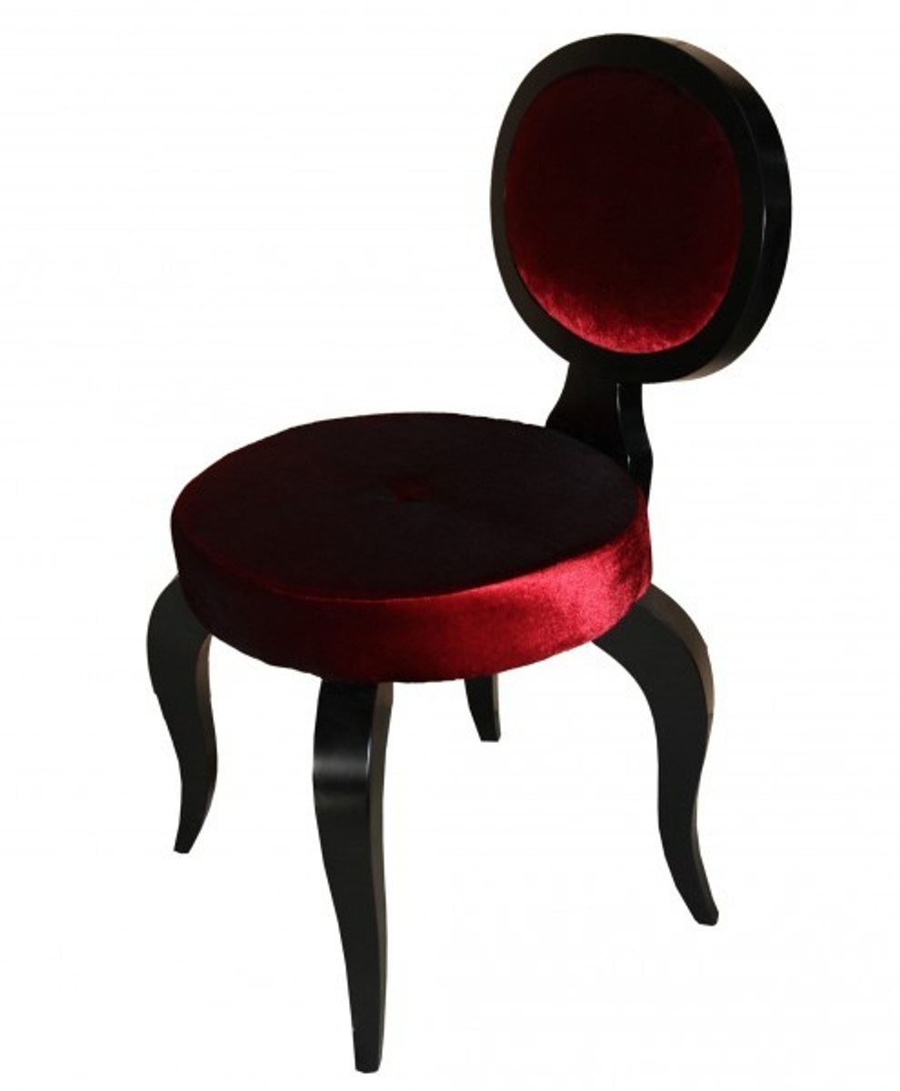 Casa Padrino Baroque Dinner Chair Bordeaux - Designer Chair - Luxury quality Casa Padrino Baroque Dinner Chair Bordeaux - Designer Chair - Luxury quality