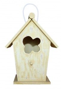 Casa Padrino Designer Vogelhaus Vogelpalast im Barockstil Gelb 18 x 17 x 24 cm