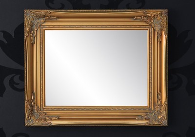 Casa Padrino Baroque Wall Mirror, ornate mirror in Antique Gold, height 55 cm, width 45 cm, depth 4 cm Casa Padrino Baroque Wall Mirror, ornate mirror in Antique Gold, height 55 cm, width 45 cm, depth 4 cm