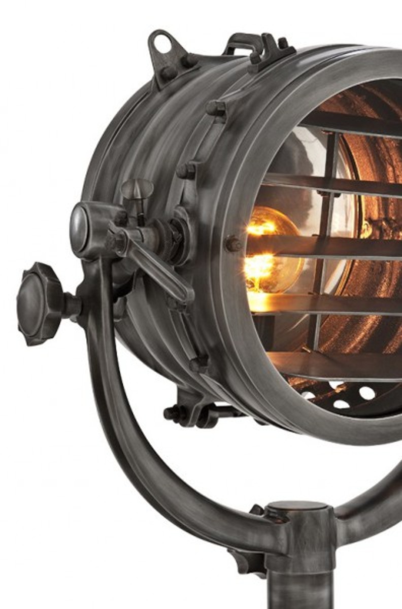 Industrial Studio Light Lamp Marine floor lamp in Industrial Design - Gunmetal Finish - Luxury quality Industrial Studio Light Lamp Marine floor lamp in Industrial Design - Gunmetal Finish - Luxury quality
